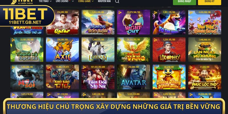 Thương hiệu chú trọng xây dựng những giá trị bền vững